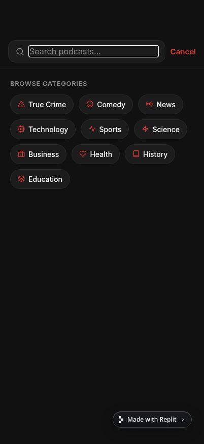 Podcast search